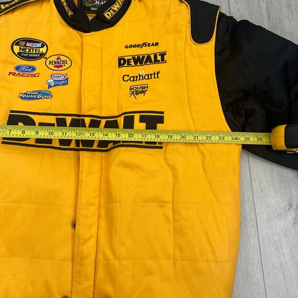 Chase Authentics Mens Matt Kenseth DeWalt Racing NASCAR Jacket Size L (B) - Picture 4 of 8